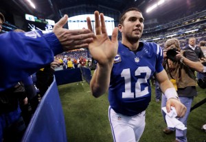 Andrew Luck leads his troops into Tennessee for a Thursday night matchup (Via AP)