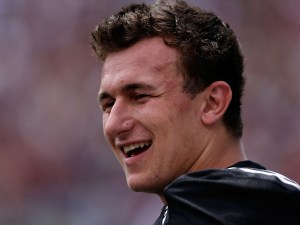 Johnny Manziel will enter the 2014 NFL draft as one of the top quarterbacks available (via Scott Halleran/Getty Images)