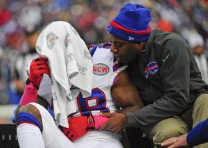 The Bills will miss CJ Spiller (Via AP)