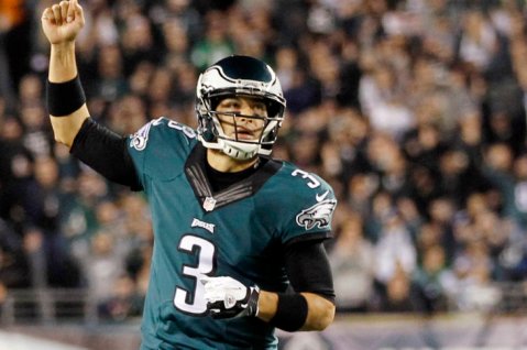 Mark Sanchez hopes to continue the Eagles winning ways this week in Green Bay (Via USA Today)
