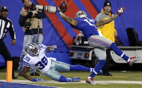 Odell Beckham is well on his way to the rookie of the year honor (Via The Big Lead)