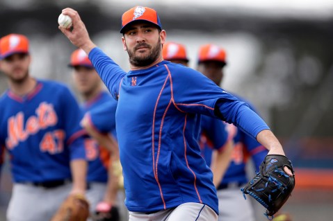 Matt Harvey is back and is ready to make 2015 a year to remember for the Mets (Via AP)